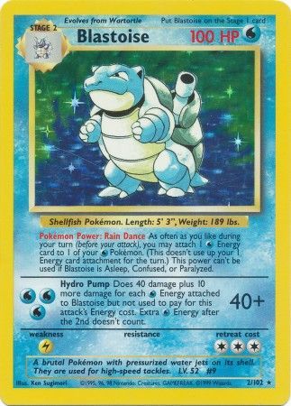 Blastoise (2/102) [Base Set Unlimited] | Tabernacle Games