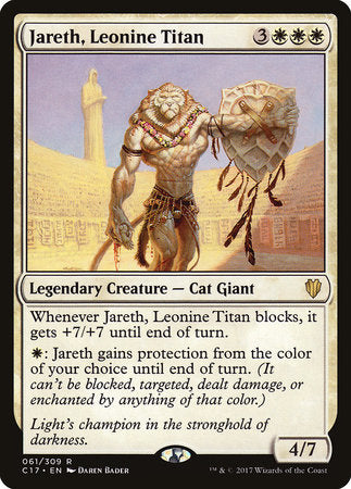 Jareth, Leonine Titan [Commander 2017] | Tabernacle Games