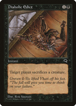 Diabolic Edict [Tempest] | Tabernacle Games