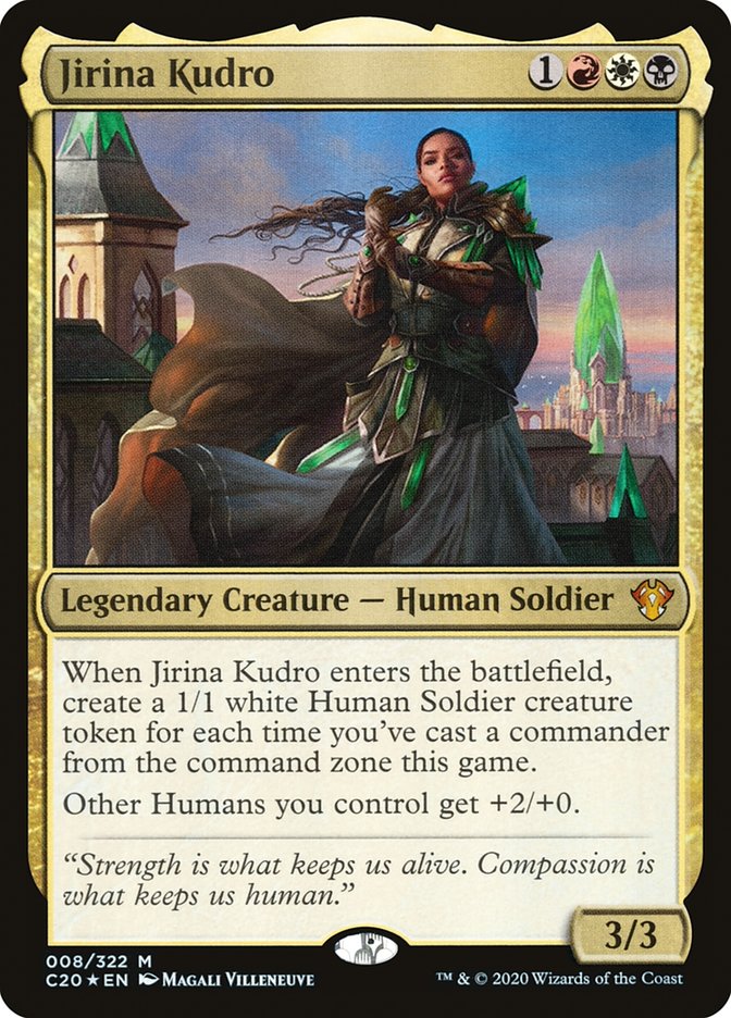 Jirina Kudro [Commander 2020] | Tabernacle Games