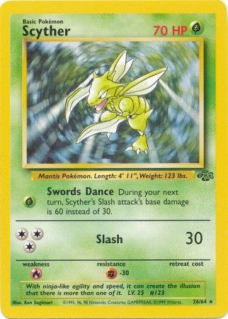 Scyther (26/64) [Jungle Unlimited] | Tabernacle Games