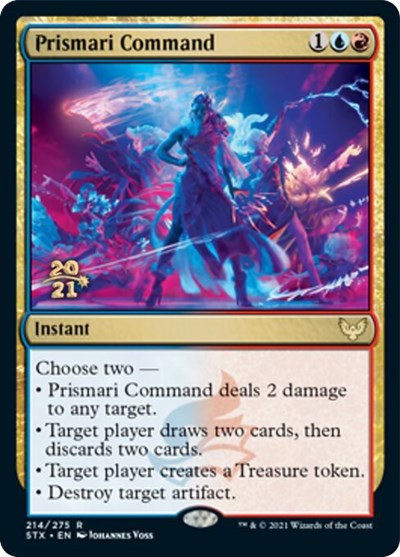 Prismari Command [Strixhaven: School of Mages Prerelease Promos] | Tabernacle Games