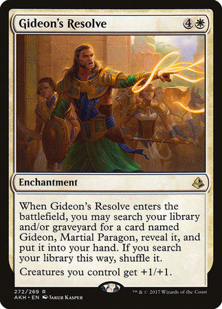 Gideon's Resolve [Amonkhet] | Tabernacle Games