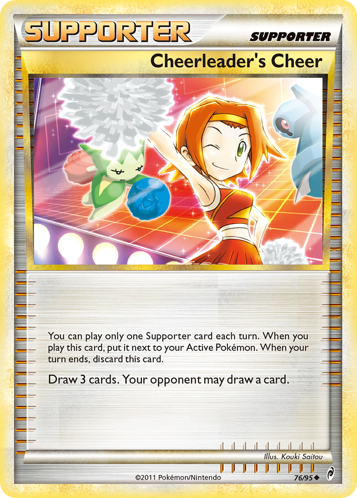 Cheerleader's Cheer (76/95) [HeartGold & SoulSilver: Call of Legends] | Tabernacle Games