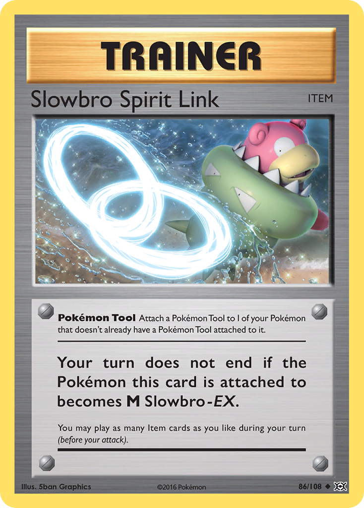 Slowbro Spirit Link (86/108) [XY: Evolutions] | Tabernacle Games