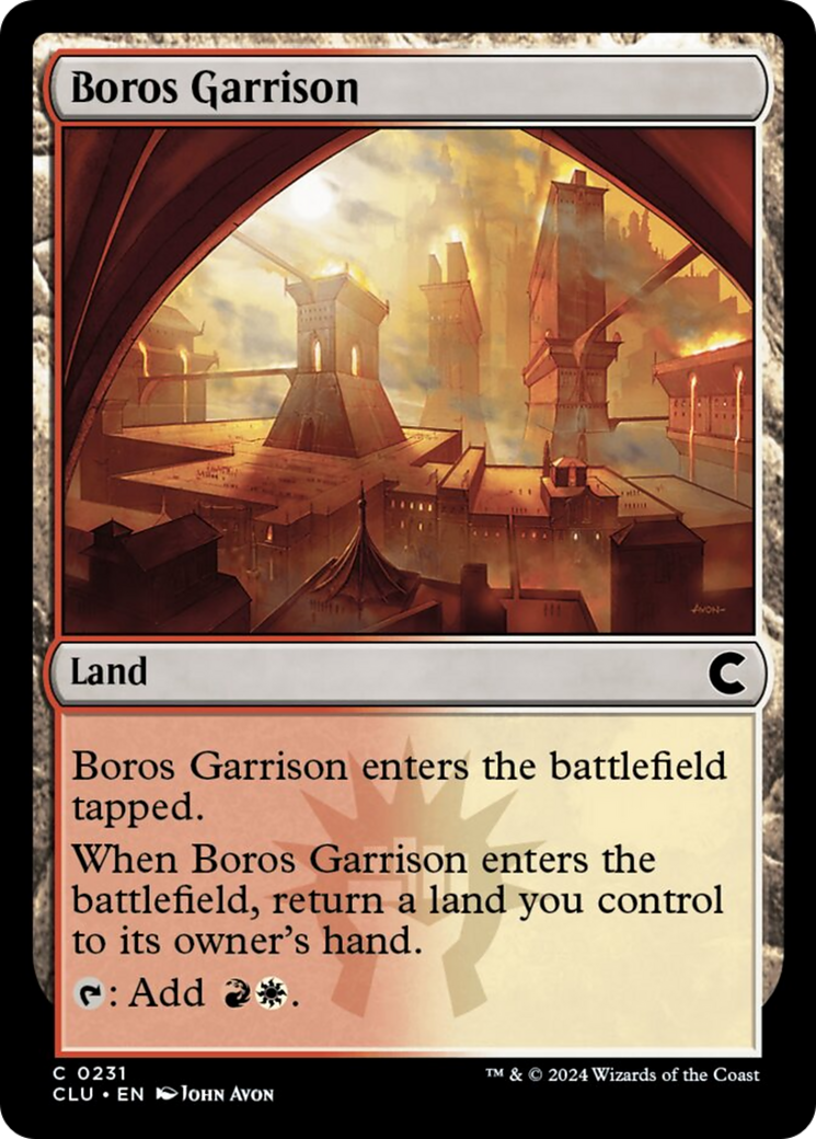 Boros Garrison [Ravnica: Clue Edition] | Tabernacle Games