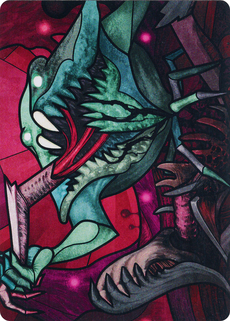 Yargle, Glutton of Urborg Art Card [March of the Machine Art Series] | Tabernacle Games