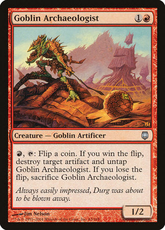 Goblin Archaeologist [Darksteel] | Tabernacle Games