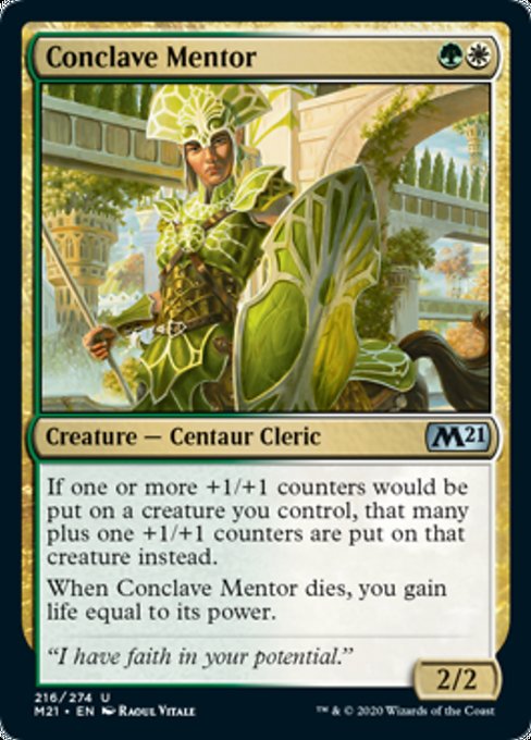 Conclave Mentor [Core Set 2021] | Tabernacle Games