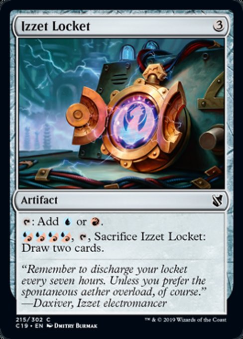 Izzet Locket [Commander 2019] | Tabernacle Games