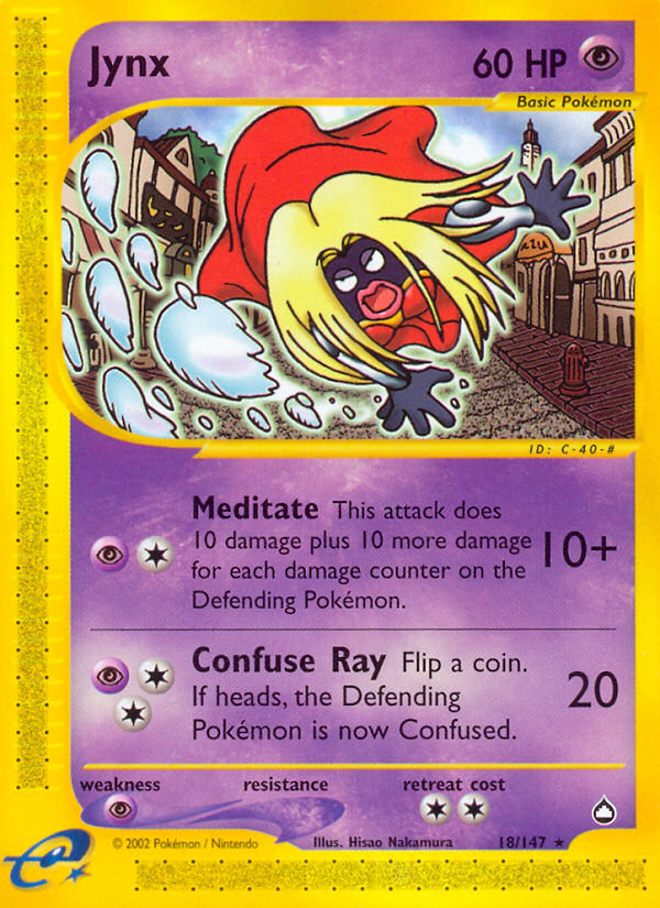 Jynx (18/147) [Aquapolis] | Tabernacle Games