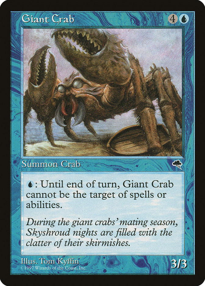 Giant Crab [Tempest] | Tabernacle Games