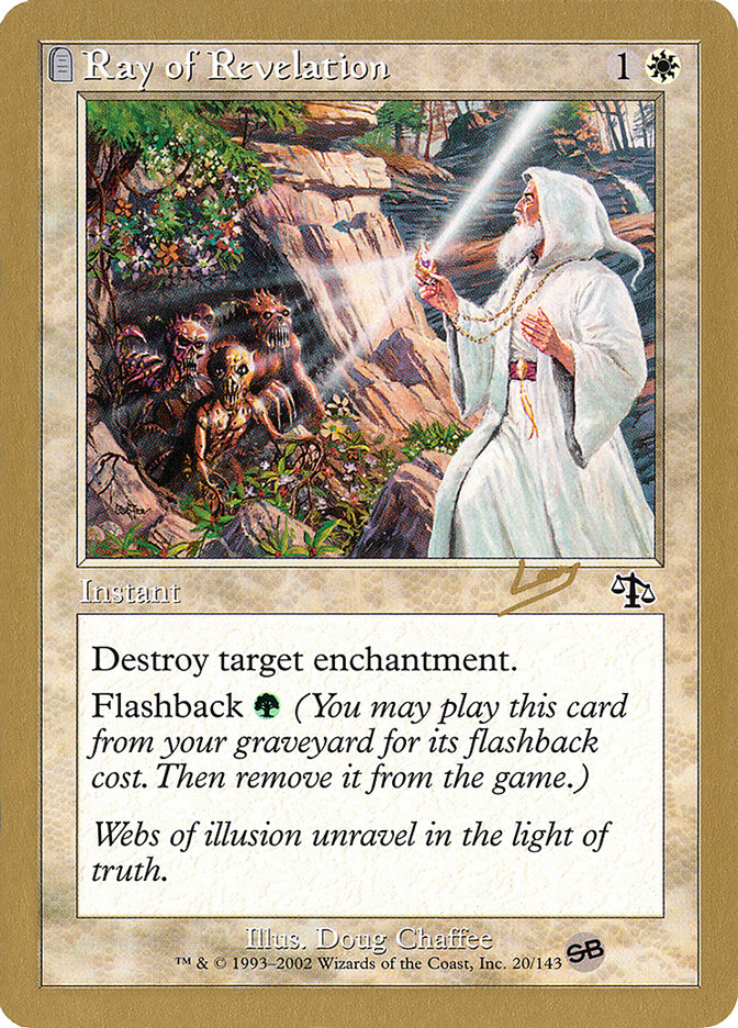 Ray of Revelation (Raphael Levy) (SB) [World Championship Decks 2002] | Tabernacle Games
