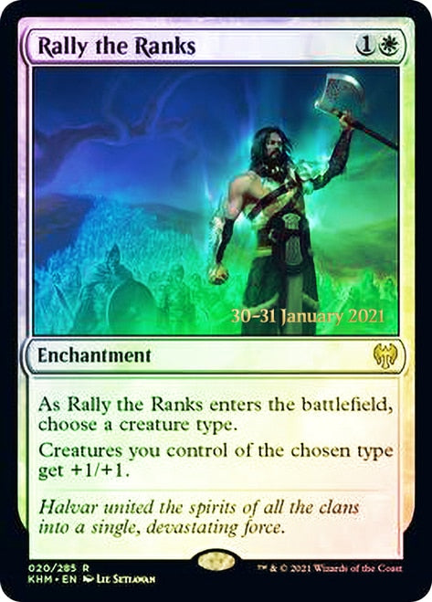 Rally the Ranks  [Kaldheim Prerelease Promos] | Tabernacle Games