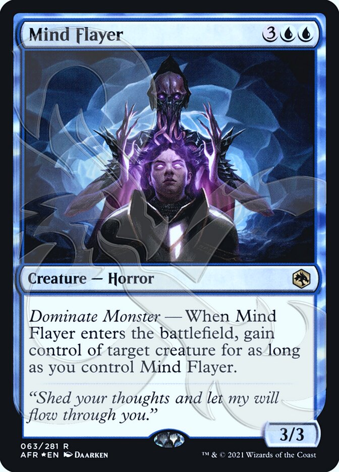 Mind Flayer (Ampersand Promo) [Dungeons & Dragons: Adventures in the Forgotten Realms Promos] | Tabernacle Games