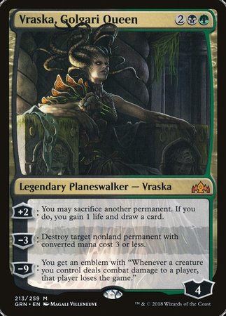 Vraska, Golgari Queen [Guilds of Ravnica] | Tabernacle Games