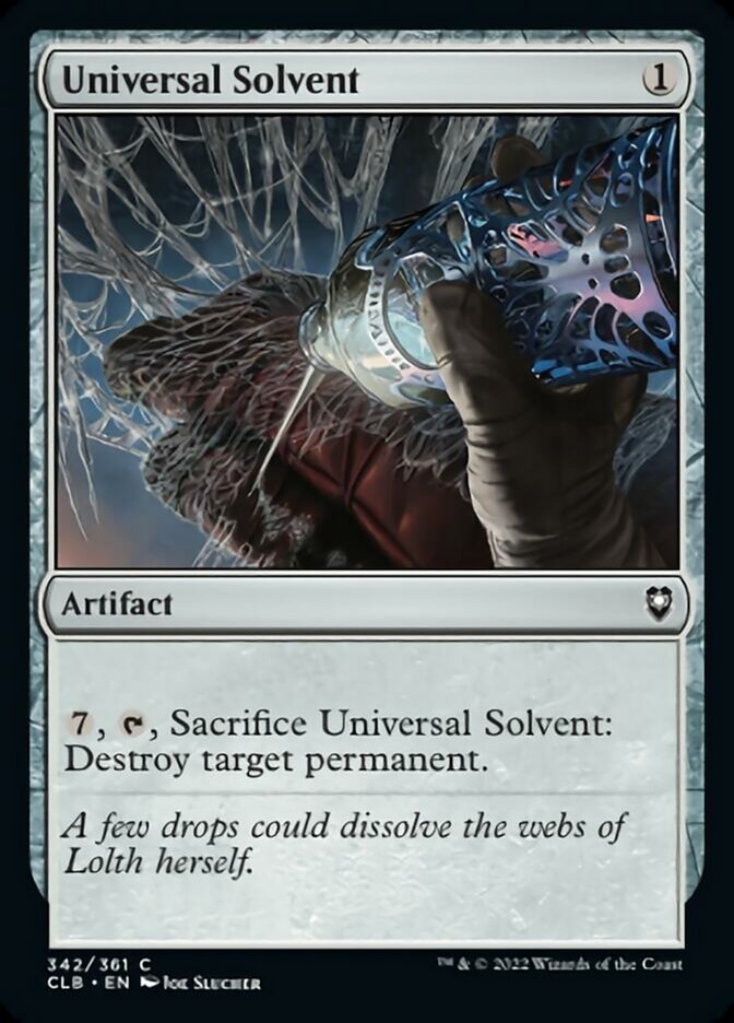 Universal Solvent [Commander Legends: Battle for Baldur's Gate] | Tabernacle Games