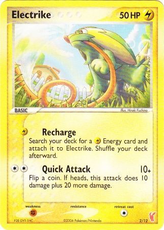 Electrike (2/12) [EX: Trainer Kit 2 - Plusle] | Tabernacle Games