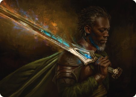 Anduril, Flame of the West Art Card [The Lord of the Rings: Tales of Middle-earth Art Series] | Tabernacle Games