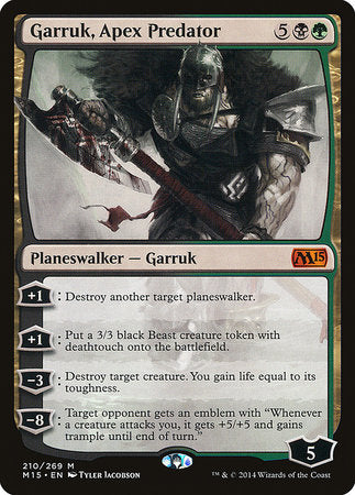 Garruk, Apex Predator [Magic 2015] | Tabernacle Games
