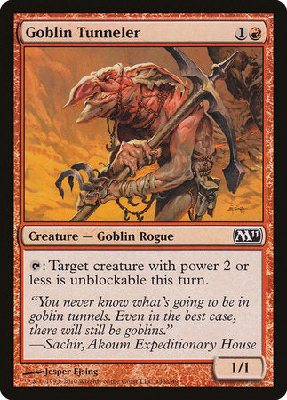 Goblin Tunneler [Magic 2011] | Tabernacle Games