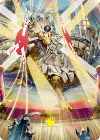 Spirit-Sister's Call Art Card (Gold-Stamped Signature) [Kamigawa: Neon Dynasty Art Series] | Tabernacle Games