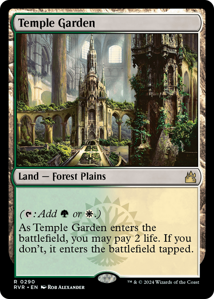 Temple Garden [Ravnica Remastered] | Tabernacle Games
