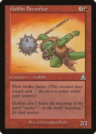 Goblin Berserker [Urza's Destiny] | Tabernacle Games