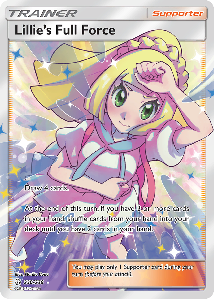 Lillie's Full Force (230/236) [Sun & Moon: Cosmic Eclipse] | Tabernacle Games