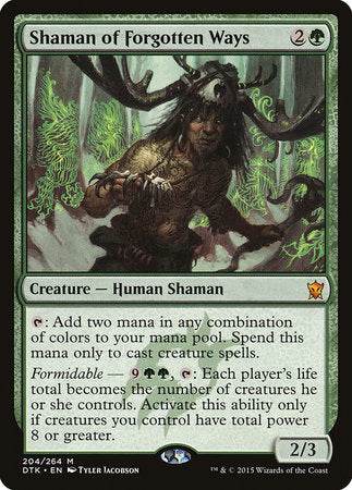 Shaman of Forgotten Ways [Dragons of Tarkir] | Tabernacle Games