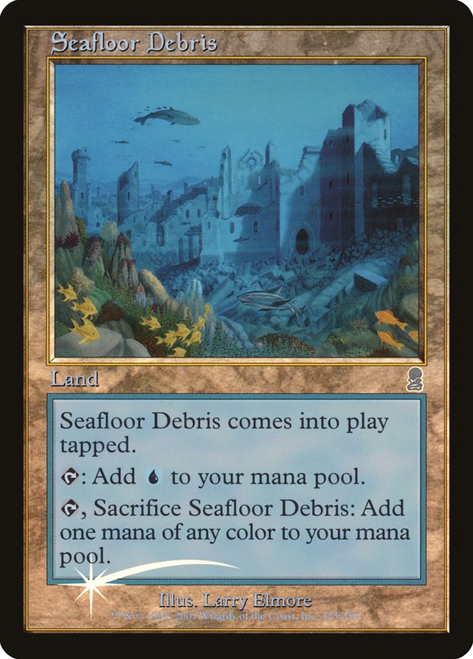 Seafloor Debris (Misprinted) [Odyssey] | Tabernacle Games
