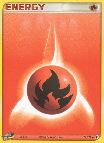 Fire Energy (108/109) [EX: Ruby & Sapphire] | Tabernacle Games