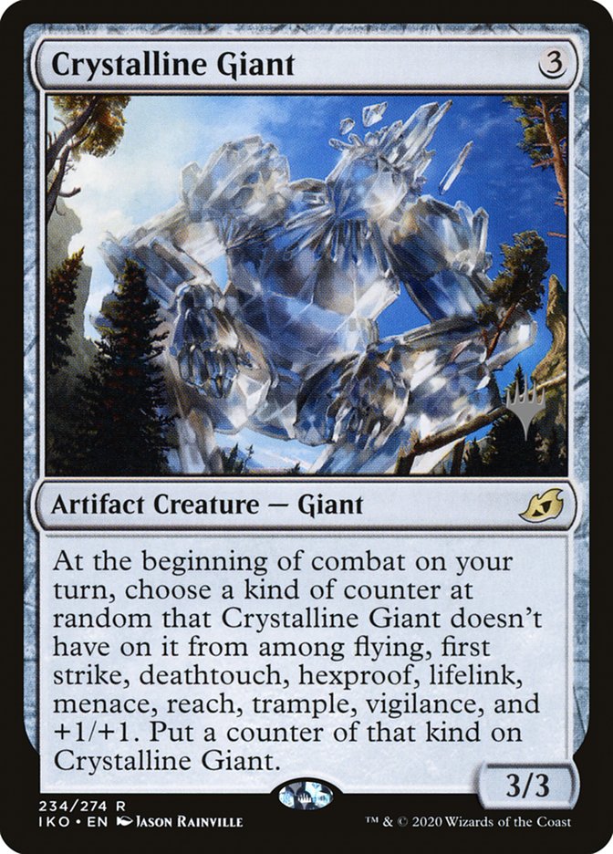 Crystalline Giant (Promo Pack) [Ikoria: Lair of Behemoths Promos] | Tabernacle Games