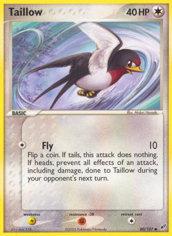 Taillow (80/107) [EX: Deoxys] | Tabernacle Games