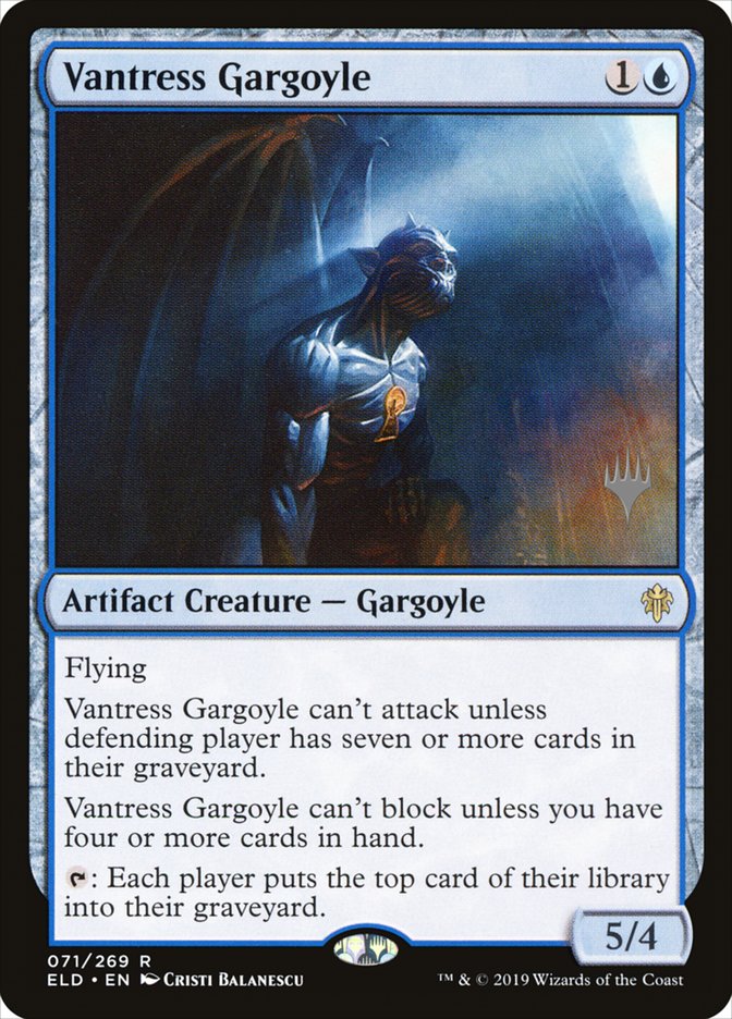 Vantress Gargoyle (Promo Pack) [Throne of Eldraine Promos] | Tabernacle Games