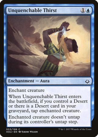 Unquenchable Thirst [Hour of Devastation] | Tabernacle Games