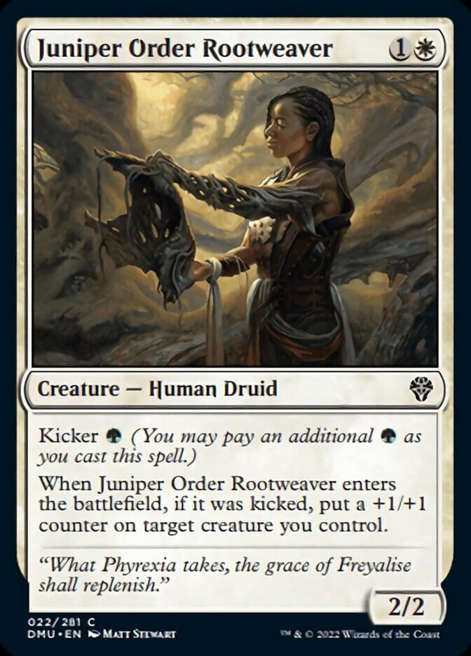 Juniper Order Rootweaver [Dominaria United] | Tabernacle Games
