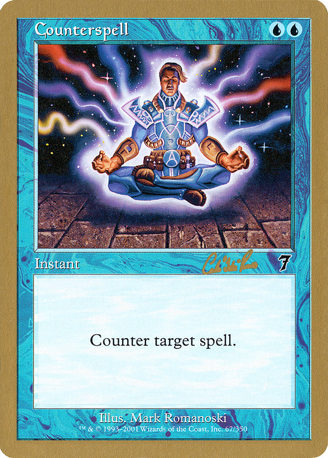 Counterspell (Carlos Romao) [World Championship Decks 2002] | Tabernacle Games