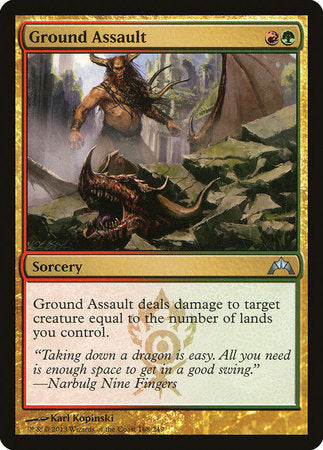 Ground Assault [Gatecrash] | Tabernacle Games