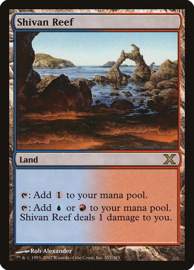 Shivan Reef [Tenth Edition] | Tabernacle Games