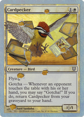 Cardpecker (Alternate Foil) [Unhinged] | Tabernacle Games