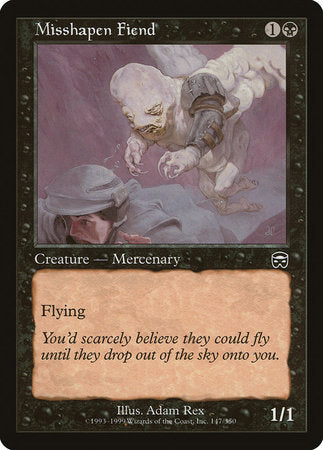 Misshapen Fiend [Mercadian Masques] | Tabernacle Games