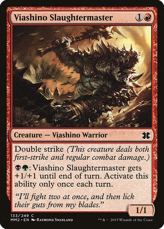 Viashino Slaughtermaster [Modern Masters 2015] | Tabernacle Games