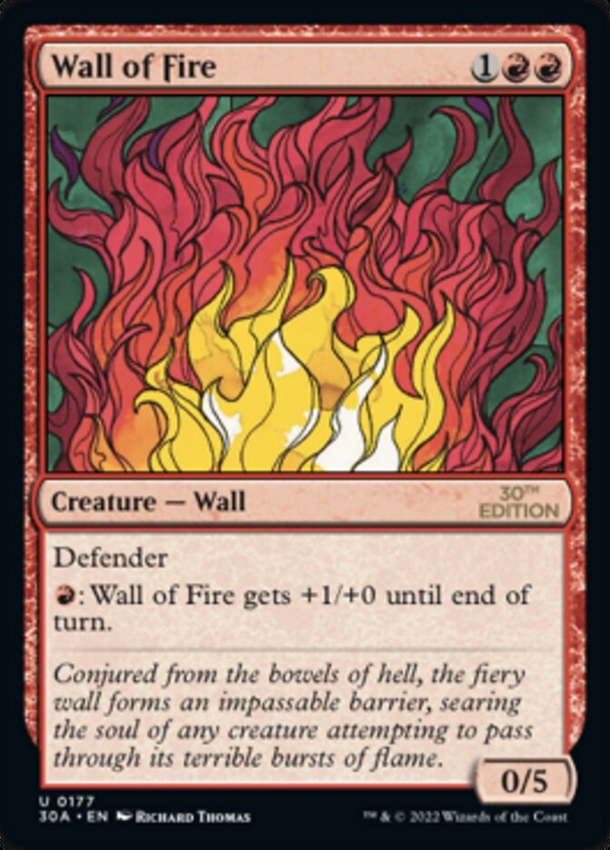 Wall of Fire [30th Anniversary Edition] | Tabernacle Games