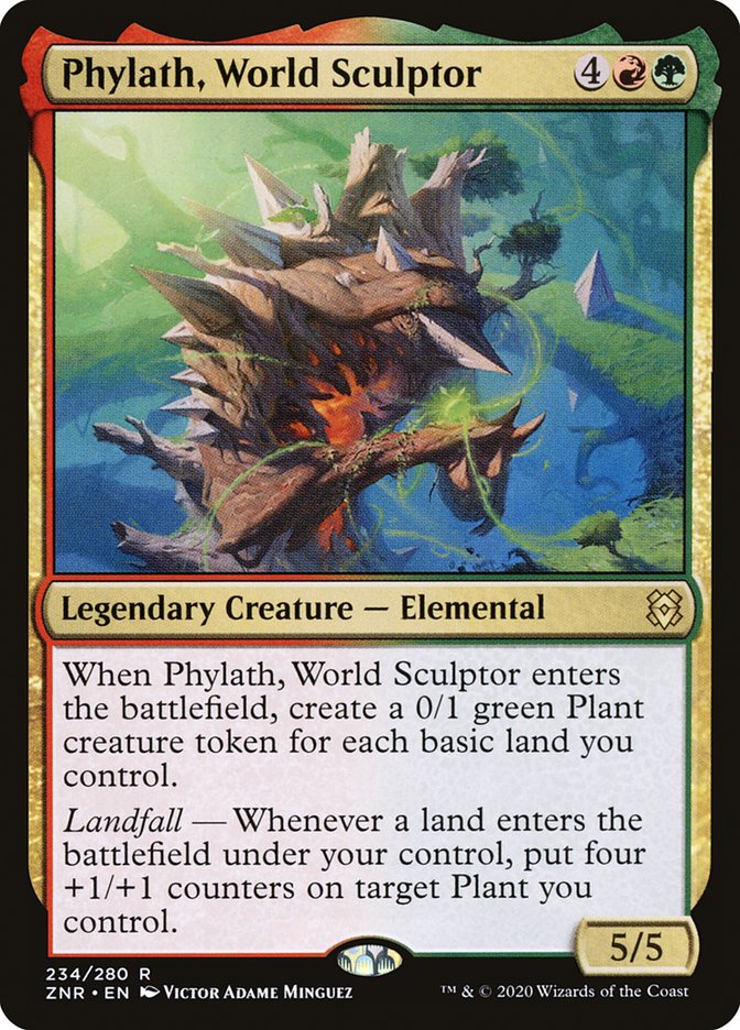 Phylath, World Sculptor [Zendikar Rising] | Tabernacle Games