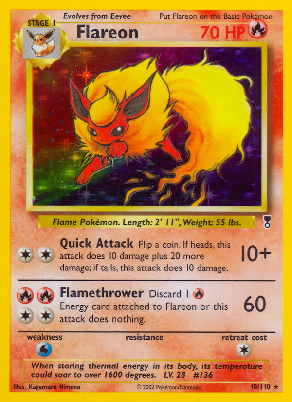 Flareon (10/110) [Legendary Collection] | Tabernacle Games