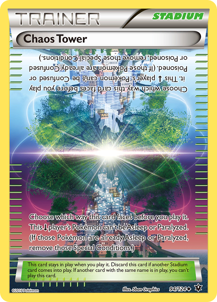 Chaos Tower (94/124) [XY: Fates Collide] | Tabernacle Games