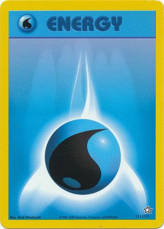 Water Energy (111/111) [Neo Genesis Unlimited] | Tabernacle Games