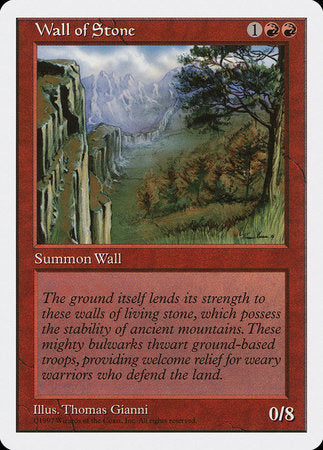 Wall of Stone [Fifth Edition] | Tabernacle Games