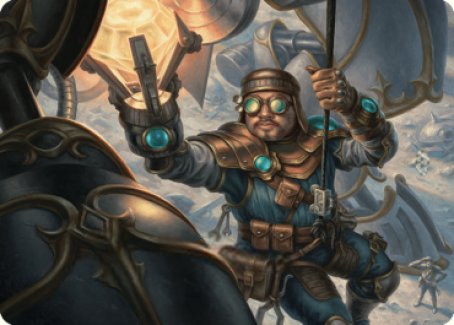 Powerstone Engineer Art Card [The Brothers' War Art Series] | Tabernacle Games